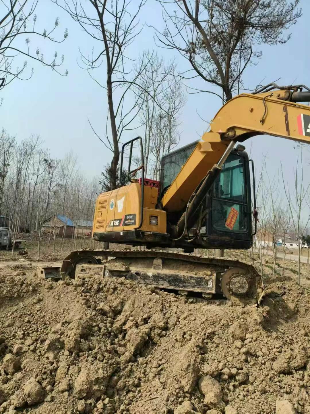 Buy Sany SY75 Used Excavator / 5 Used Sany SY75 Excavator 2016 Model / 5