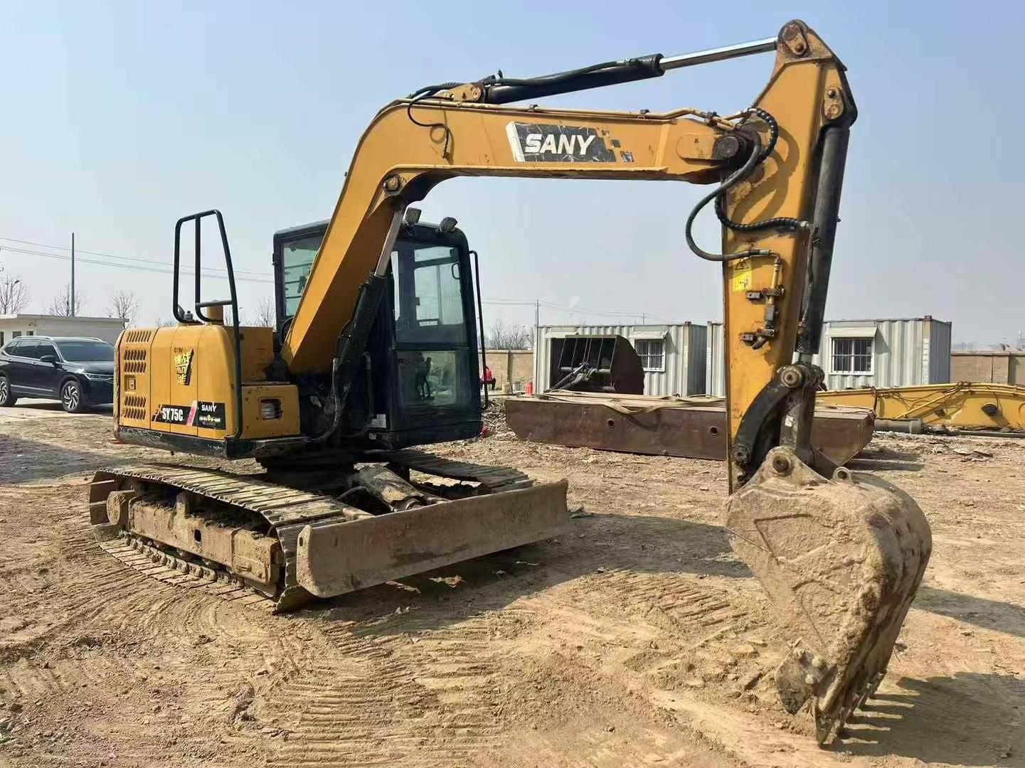 Buy Sany SY75 Used Excavator / 3 Used Sany SY75 Excavator 2017 Model / 3