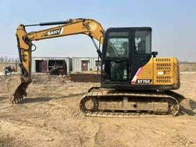 Buy Sany SY75 Used Excavator / 9 Used Sany SY75 Excavator 2017 Model / 9