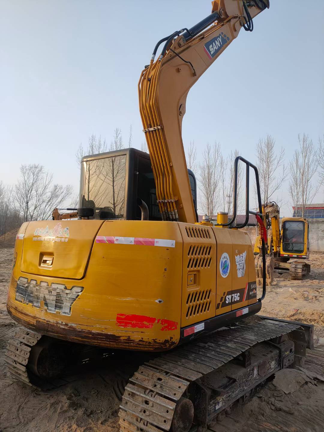 Buy Sany SY75 Used Excavator / 2 Used Sany SY75 Excavator 2016 Model / 2