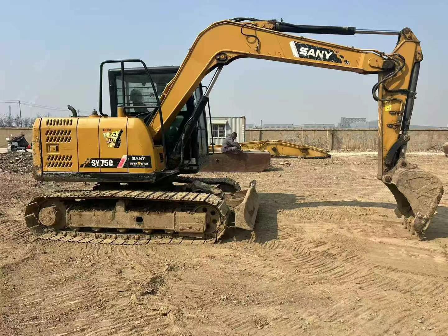 Buy Sany SY75 Used Excavator / 4 Used Sany SY75 Excavator 2017 Model / 4