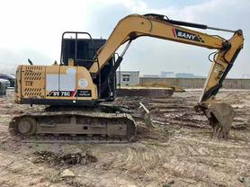 Buy Sany SY75 Used Excavator / 4 Used Sany SY75 Excavator 2012 Model / 4