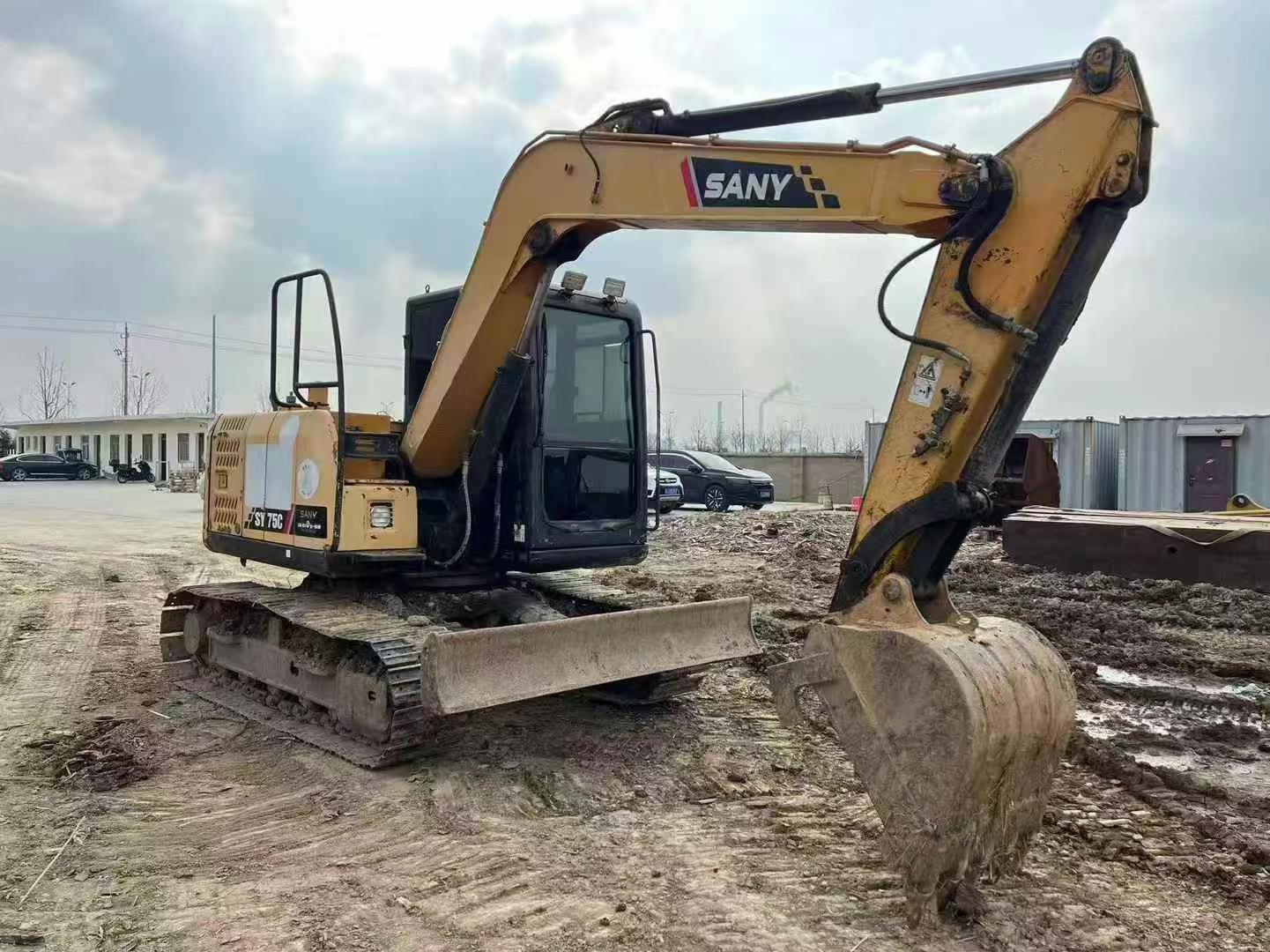 Buy Sany SY75 Used Excavator / 3 Used Sany SY75 Excavator 2012 Model / 3