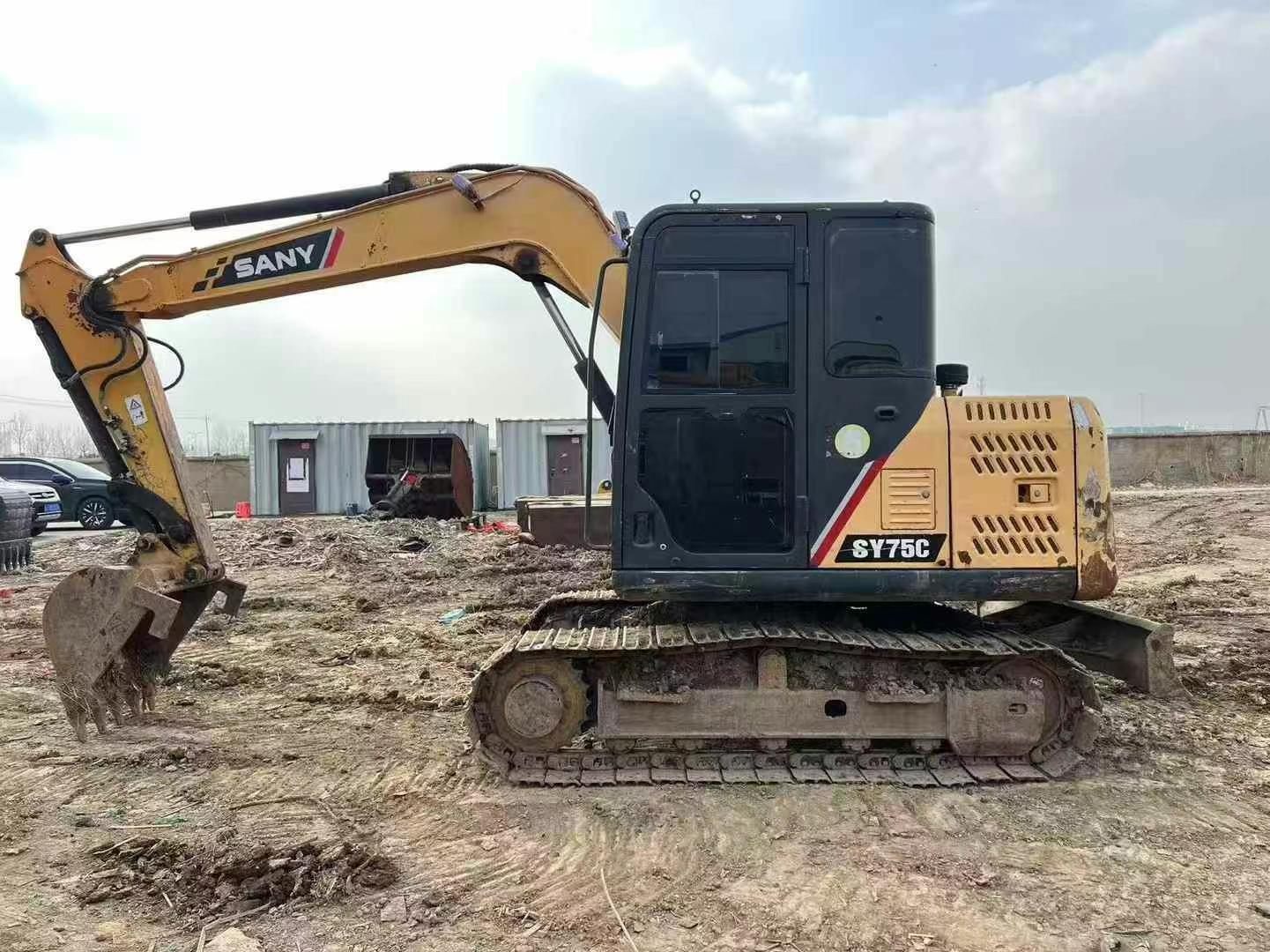 Buy Sany SY75 Used Excavator / 5 Used Sany SY75 Excavator 2012 Model / 5