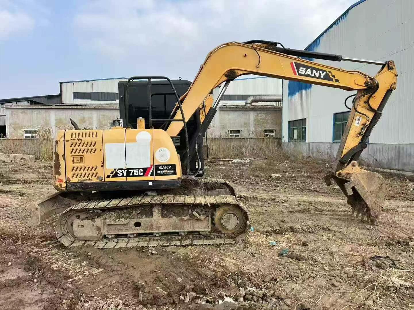 Buy Sany SY75 Used Excavator / 9 Used Sany SY75 Excavator 2012 Model / 9