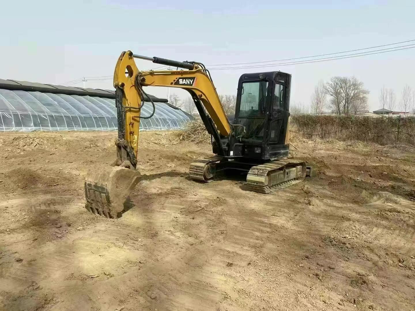 Buy Sany SY55U Used Excavator / 5 Used Sany SY55U Excavator 2016 Model / 5