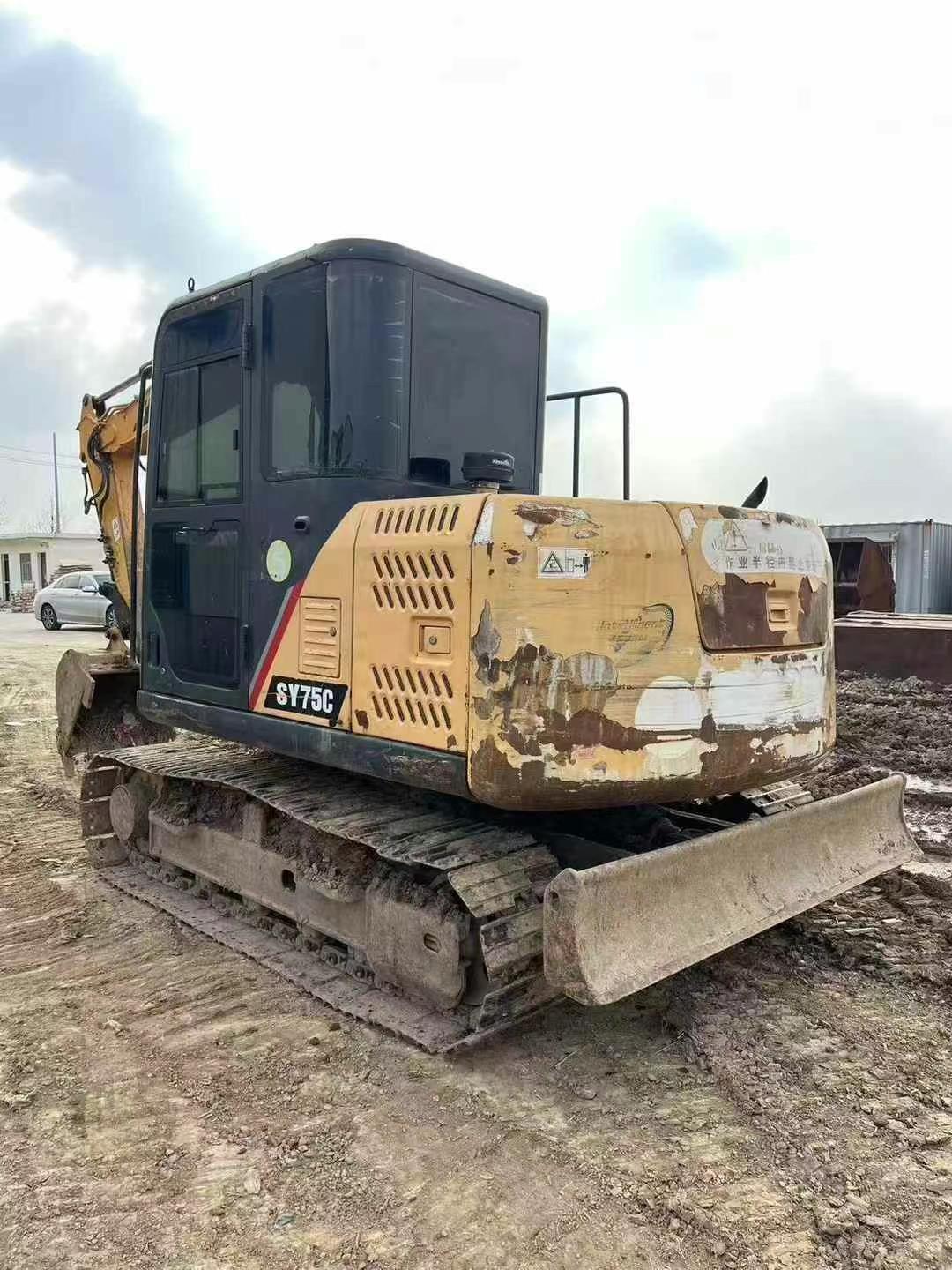 Buy Sany SY75 Used Excavator / 6 Used Sany SY75 Excavator 2012 Model / 6