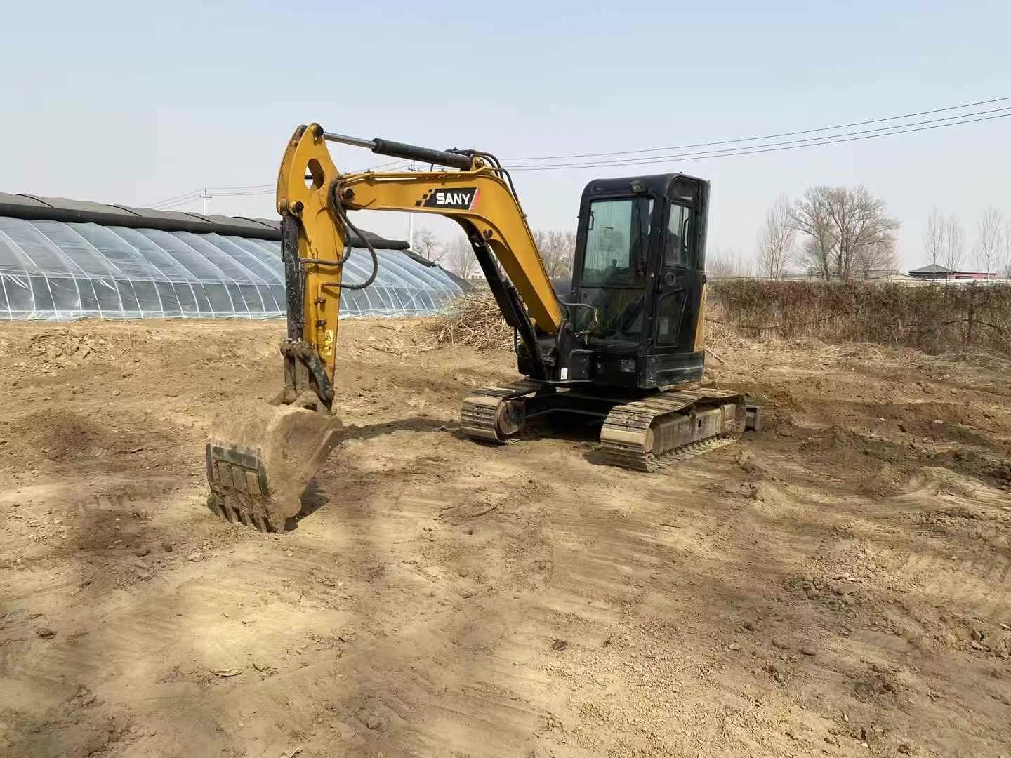 Buy Sany SY55U Used Excavator / 5 Used Sany SY55U Excavator 2016 Model / 5