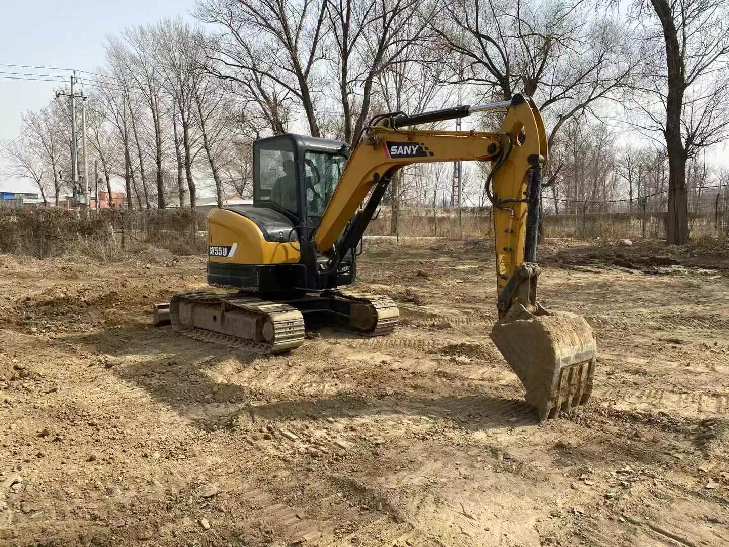 Buy Sany SY55U Used Excavator / 4 Used Sany SY55U Excavator 2016 Model / 4