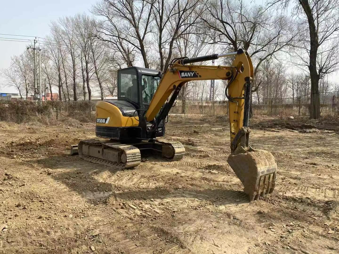 Buy Sany SY55U Used Excavator / 1