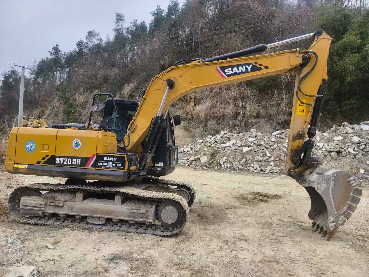 Buy Sany SY55 Used Excavator / 5 Used Sany SY55 Excavator 2021 Model / 5