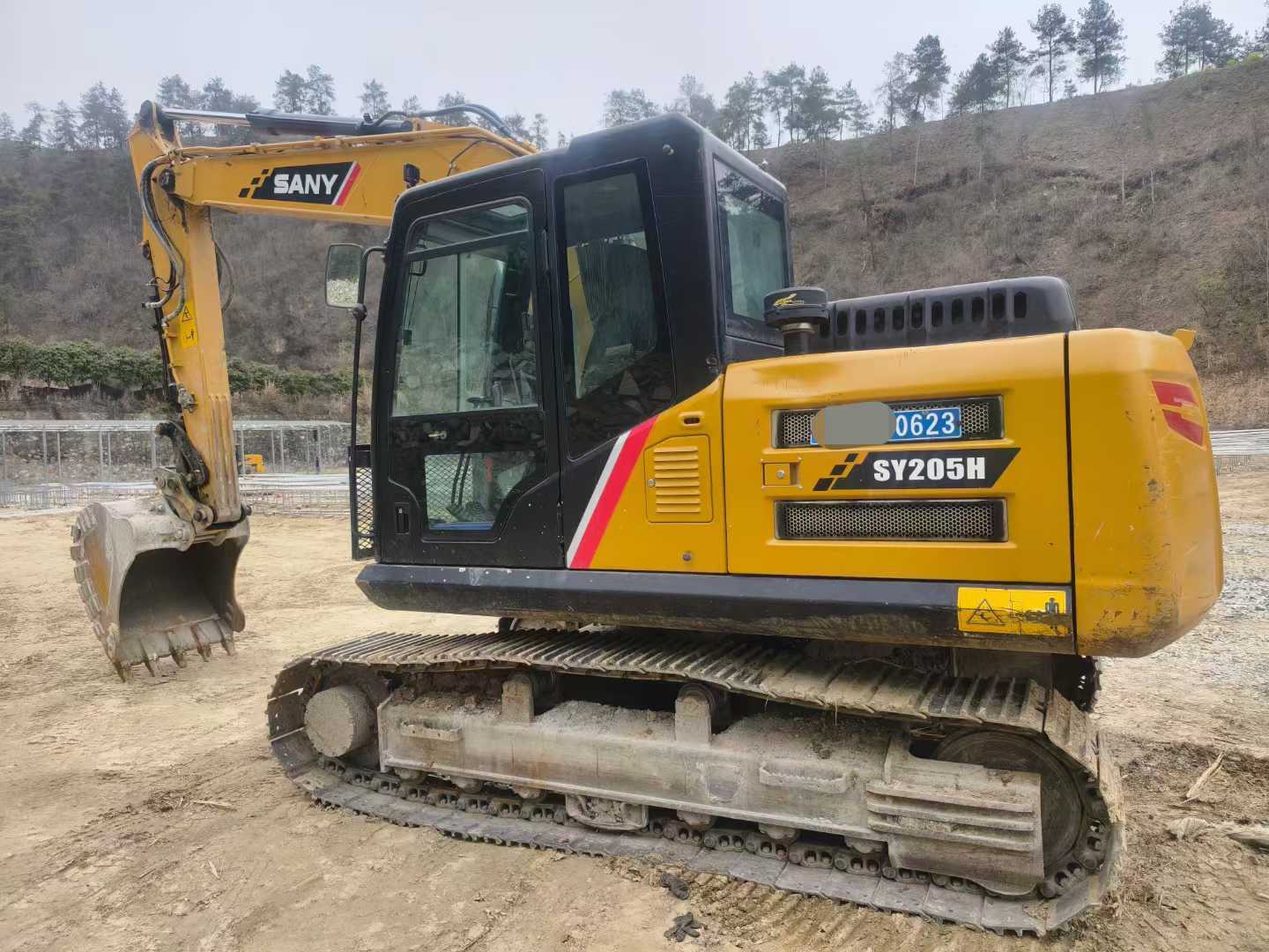 Buy Sany SY55 Used Excavator / 2 Used Sany SY55 Excavator 2021 Model / 2
