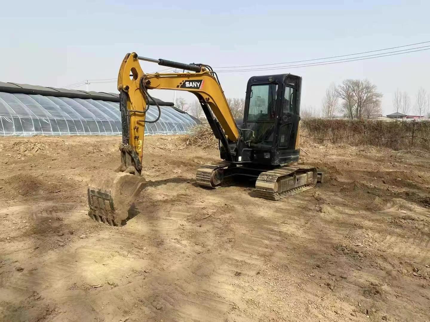 Buy Sany SY55U Used Excavator / 5 Used Sany SY55U Excavator 2016 Model / 5