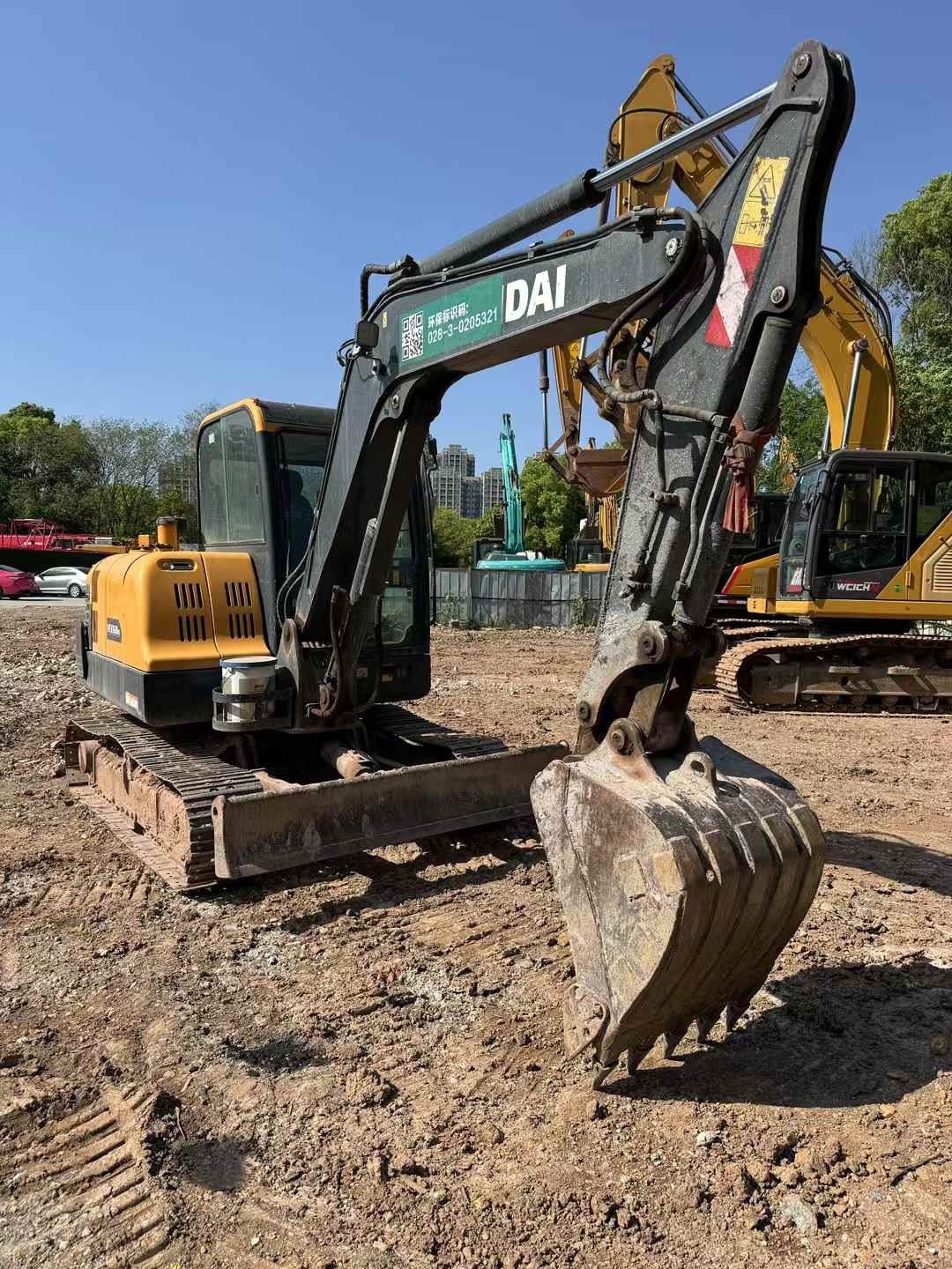 Buy Hyundai HX60 Used Excavator / 5 Used Hyundai HX60 Excavator 2021 Model / 5