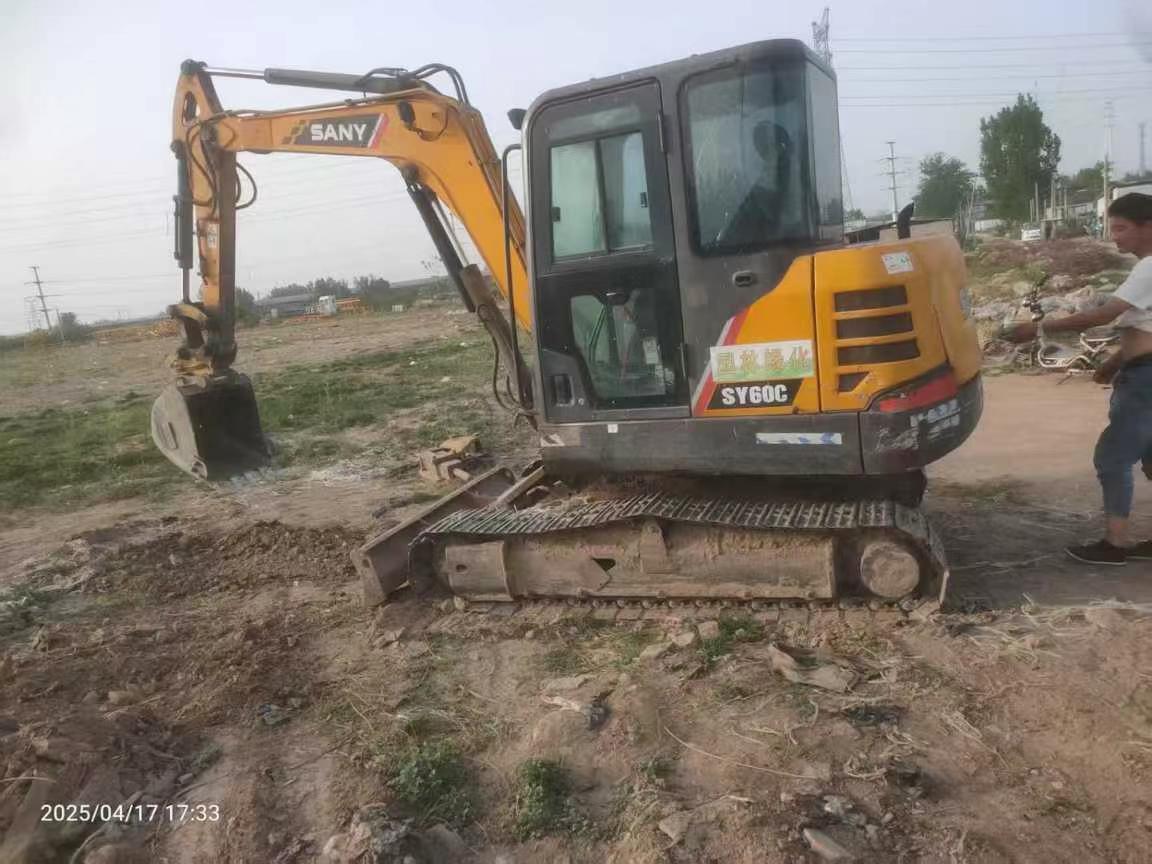 Buy Sany SY60 Used Excavator / 3 Used Sany SY60 Excavator 2016 Model / 3