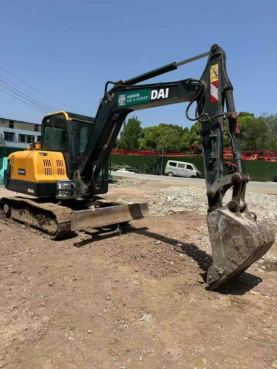 Buy Hyundai HX60 Used Excavator / 4 Used Hyundai HX60 Excavator 2021 Model / 4