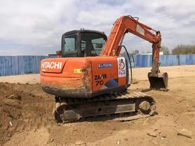 Buy Hitachi ZX70 Used Excavator / 3 Used Hitachi ZX70 Excavator 2016 Model / 3