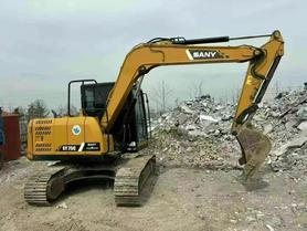 Buy Sany SY75 Used Excavator / 4 Used Sany SY75 Excavator 2017 Model / 4