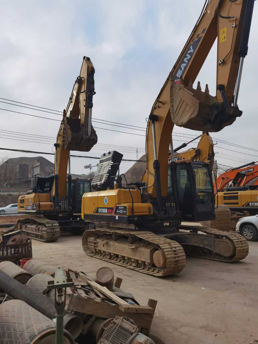 Buy Sany SY55 Used Excavator / 1