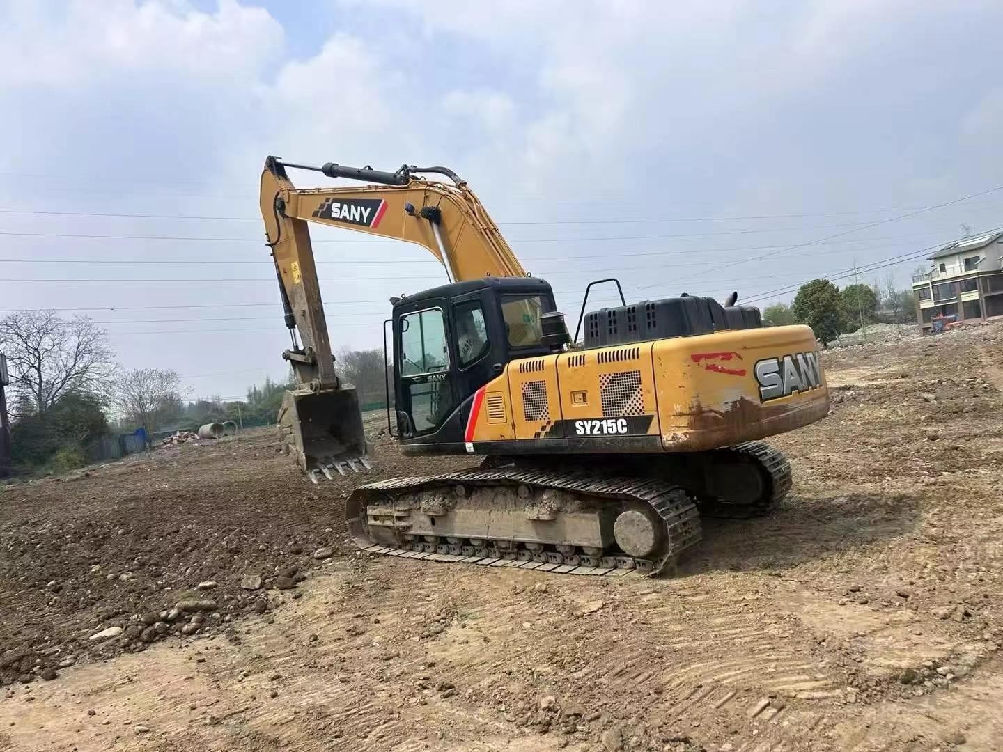 Buy Sany SY215W Used Excavator / 3 Used Sany SY215W Excavator 2020 Model / 3