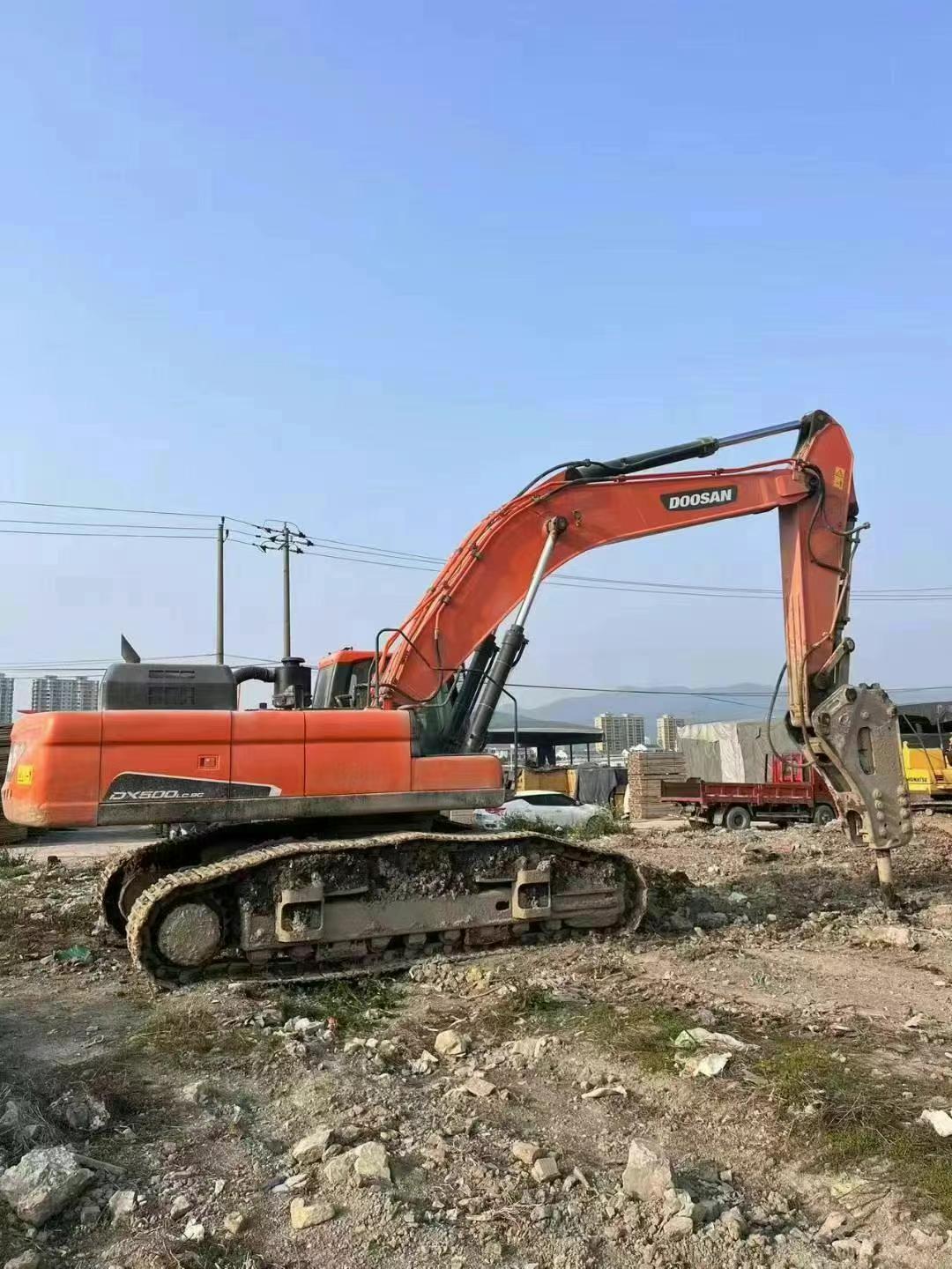 Buy Doosan DX500 Used Excavator / 2 Used Doosan DX500 Excavator 2016 Model / 2