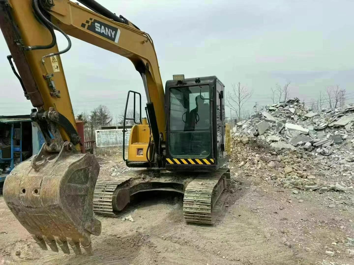 Buy Sany SY75 Used Excavator / 5 Used Sany SY75 Excavator 2017 Model / 5