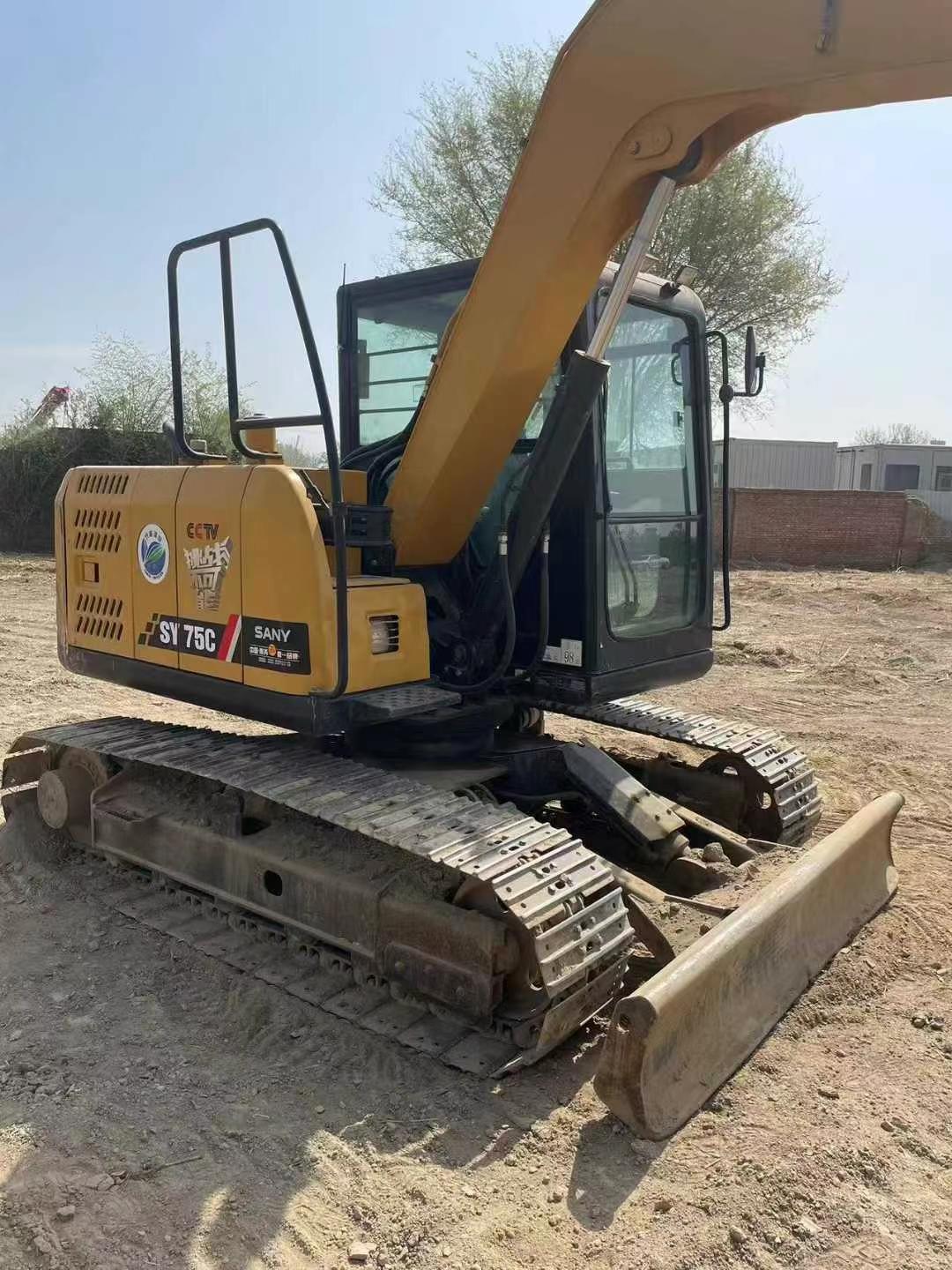 Buy Sany SY75 Used Excavator / 5 Used Sany SY75 Excavator 2018 Model / 5