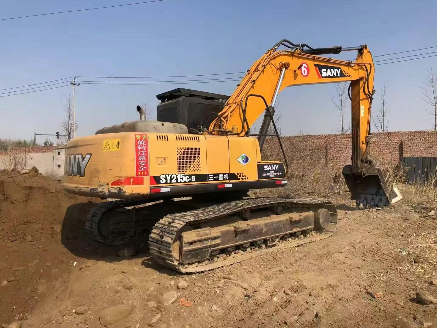 Buy Sany SY215C-9 Used Excavator / 3 Used Sany SY215C-9 Excavator 2016 Model / 3