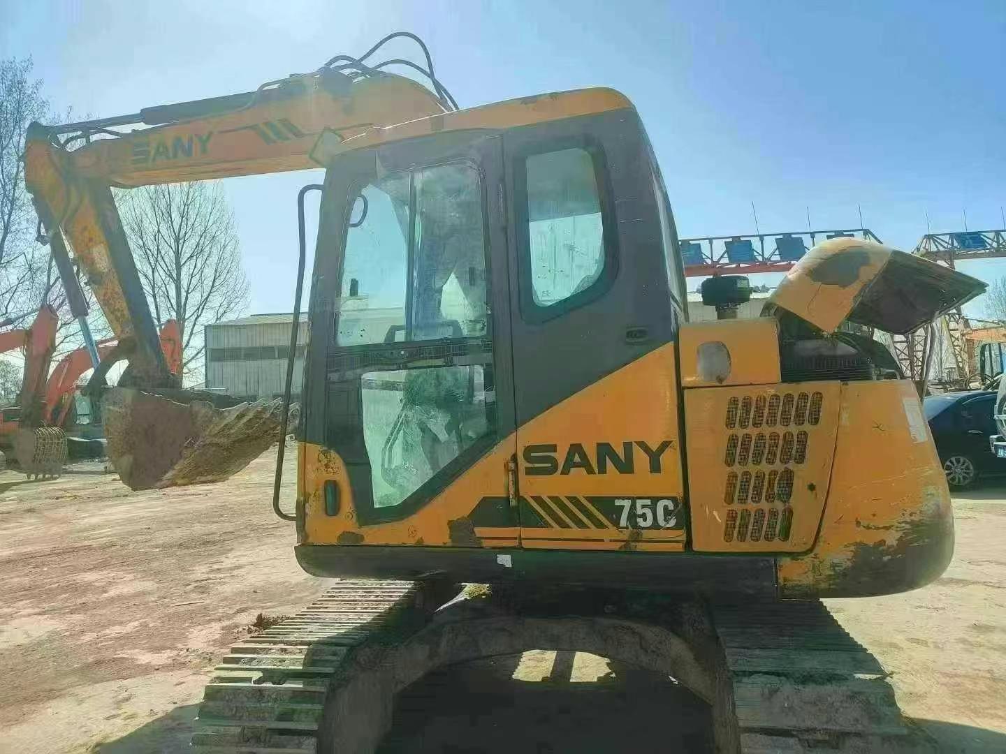 Buy Sany SY75 Used Excavator / 2 Used Sany SY75 Excavator 2016 Model / 2