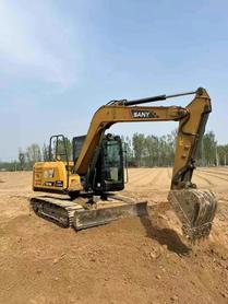 Buy Sany SY75 Used Excavator / 4 Used Sany SY75 Excavator 2016 Model / 4