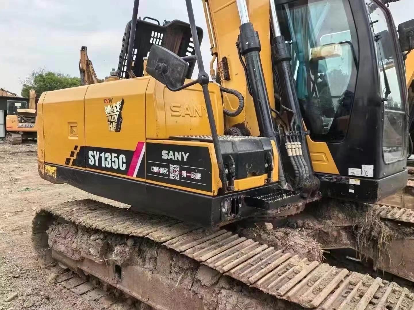 Buy Sany SY135 Used Excavator / 4 Used Sany SY135 Excavator 2021 Model / 4