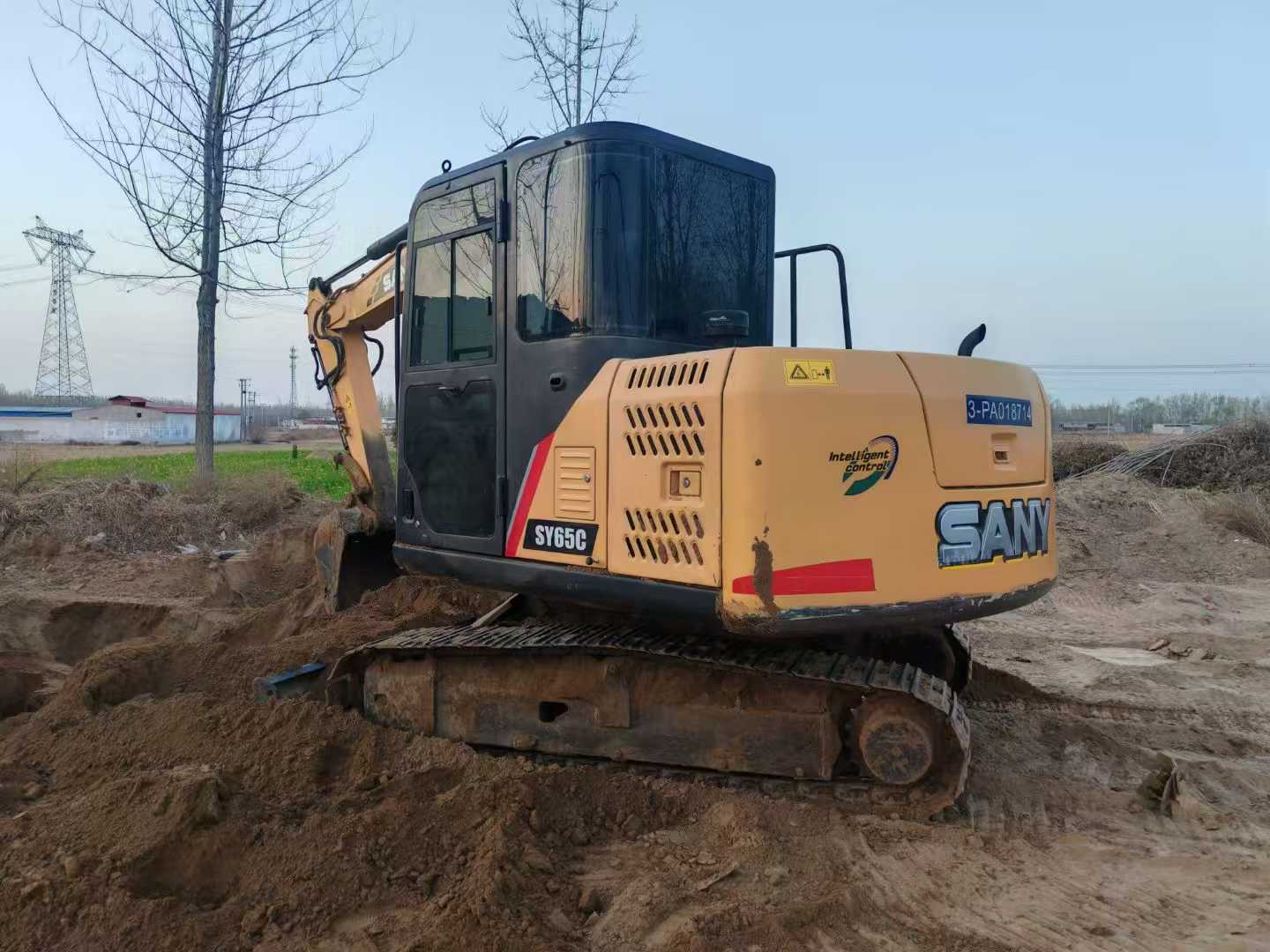Buy Sany SY65W Used Excavator / 5 Used Sany SY65W Excavator 2016 Model / 5