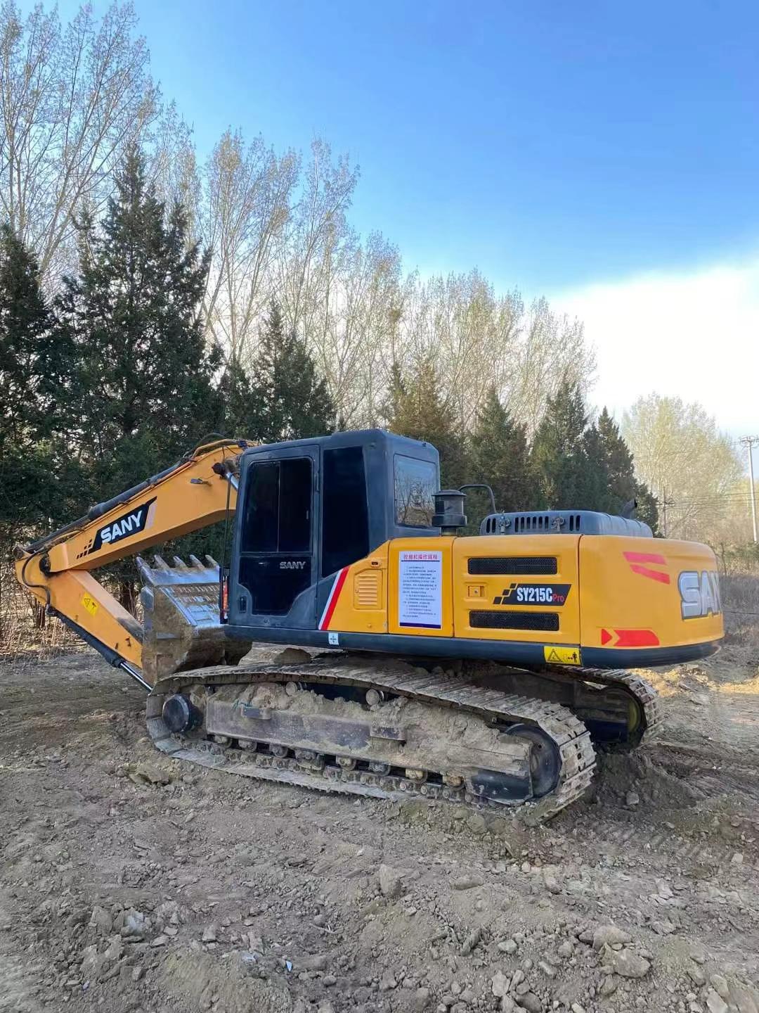 Buy Sany SY215C Used Excavator / 8 Used Sany SY215C Excavator 2016 Model / 8