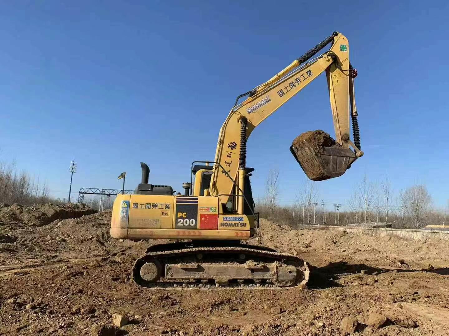 Buy Komatsu PC200 Used Excavator / 3 Used Komatsu PC200 Excavator 2016 Model / 3