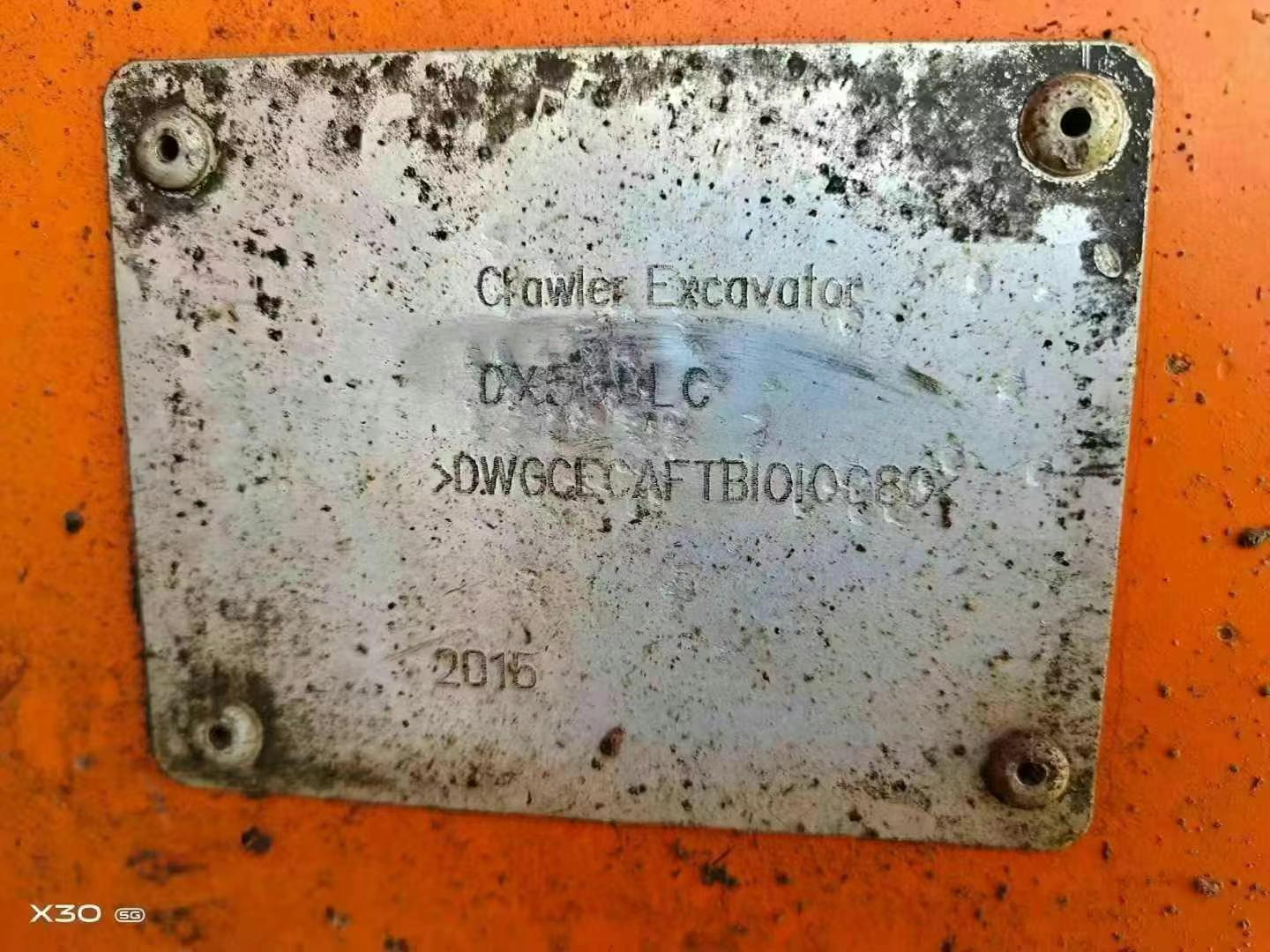 Buy Doosan DX520LC Used Excavator / 4 Used Doosan DX520LC Excavator 2016 Model / 4