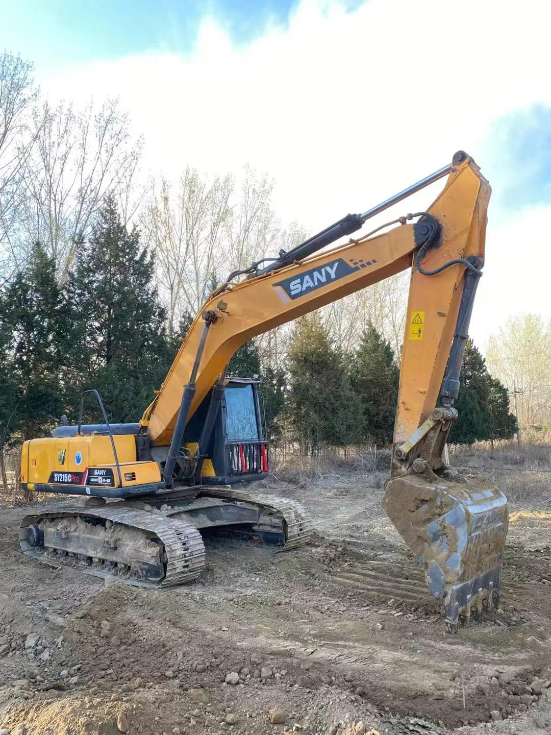 Buy Sany SY215C Used Excavator / 2 Used Sany SY215C Excavator 2016 Model / 2