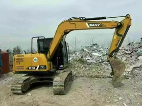 Buy Sany SY75 Used Excavator / 4 Used Sany SY75 Excavator 2017 Model / 4