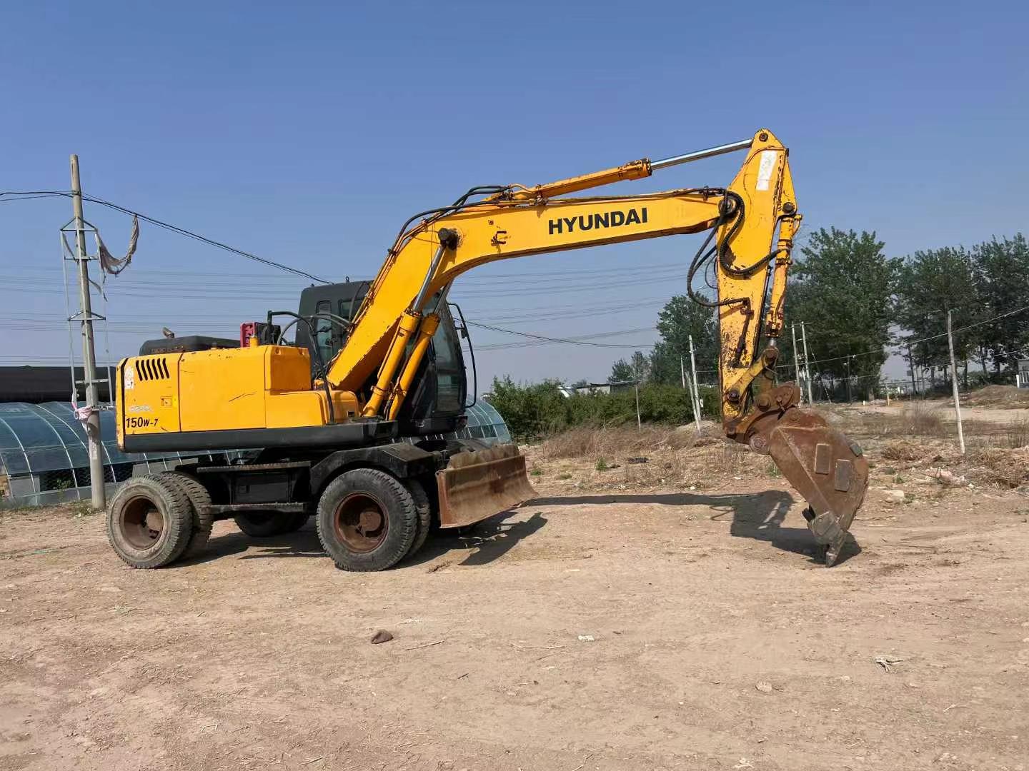 Buy Hyundai R150-7 Used Excavator / 4 Used Hyundai R150-7 Excavator 2016 Model / 4
