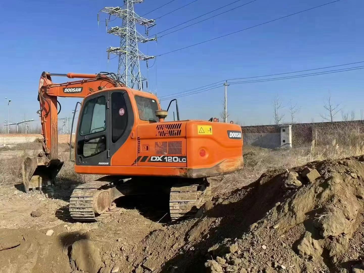 Buy Doosan DX120 Used Excavator / 3 Used Doosan DX120 Excavator 2016 Model / 3