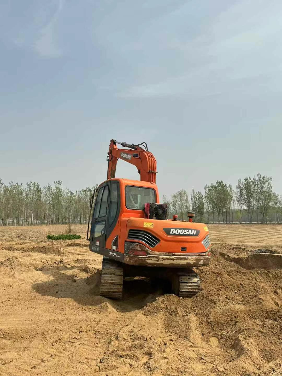 Buy Doosan DX75 Used Excavator / 3 Used Doosan DX75 Excavator 2016 Model / 3