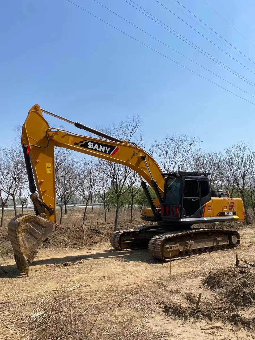 Buy Sany SY245H Used Excavator / 9 Used Sany SY245H Excavator 2016 Model / 9