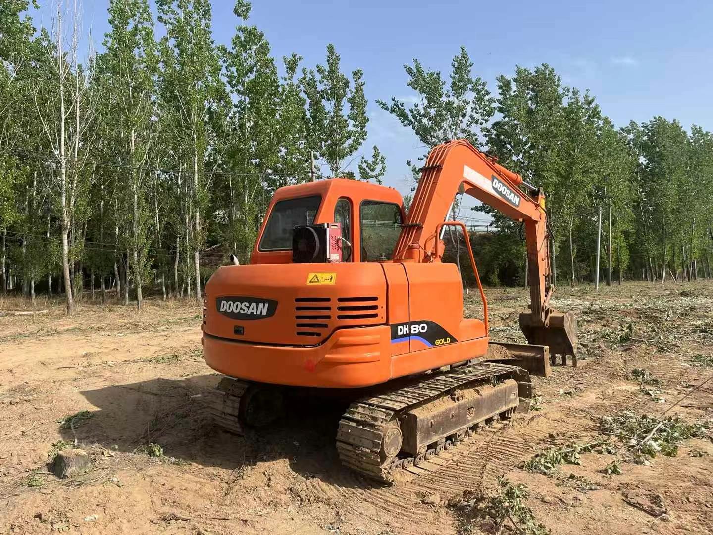 Buy Doosan DX80 Used Excavator / 2 Used Doosan DX80 Excavator 2016 Model / 2
