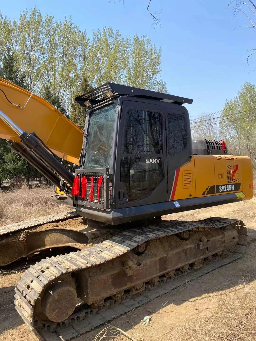 Buy Sany SY245H Used Excavator / 3 Used Sany SY245H Excavator 2016 Model / 3