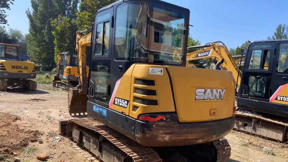 Used Sany SY55 Excavator 2019 Model / 8