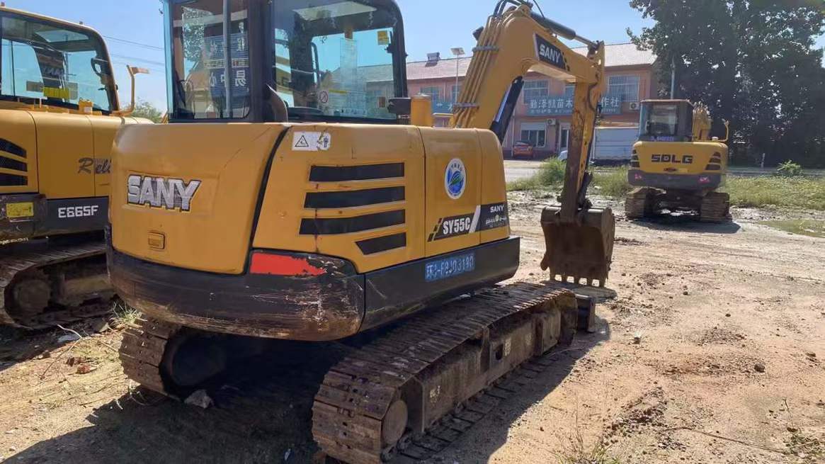 Used Sany SY55 Excavator 2019 Model / 3