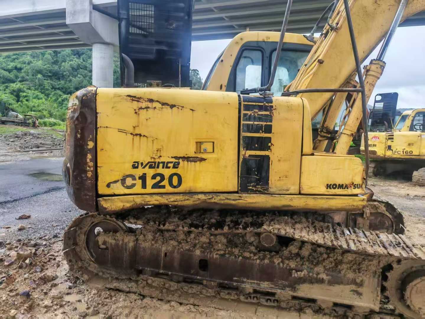 Used Komatsu PC120 Excavator 2016 Model / 6