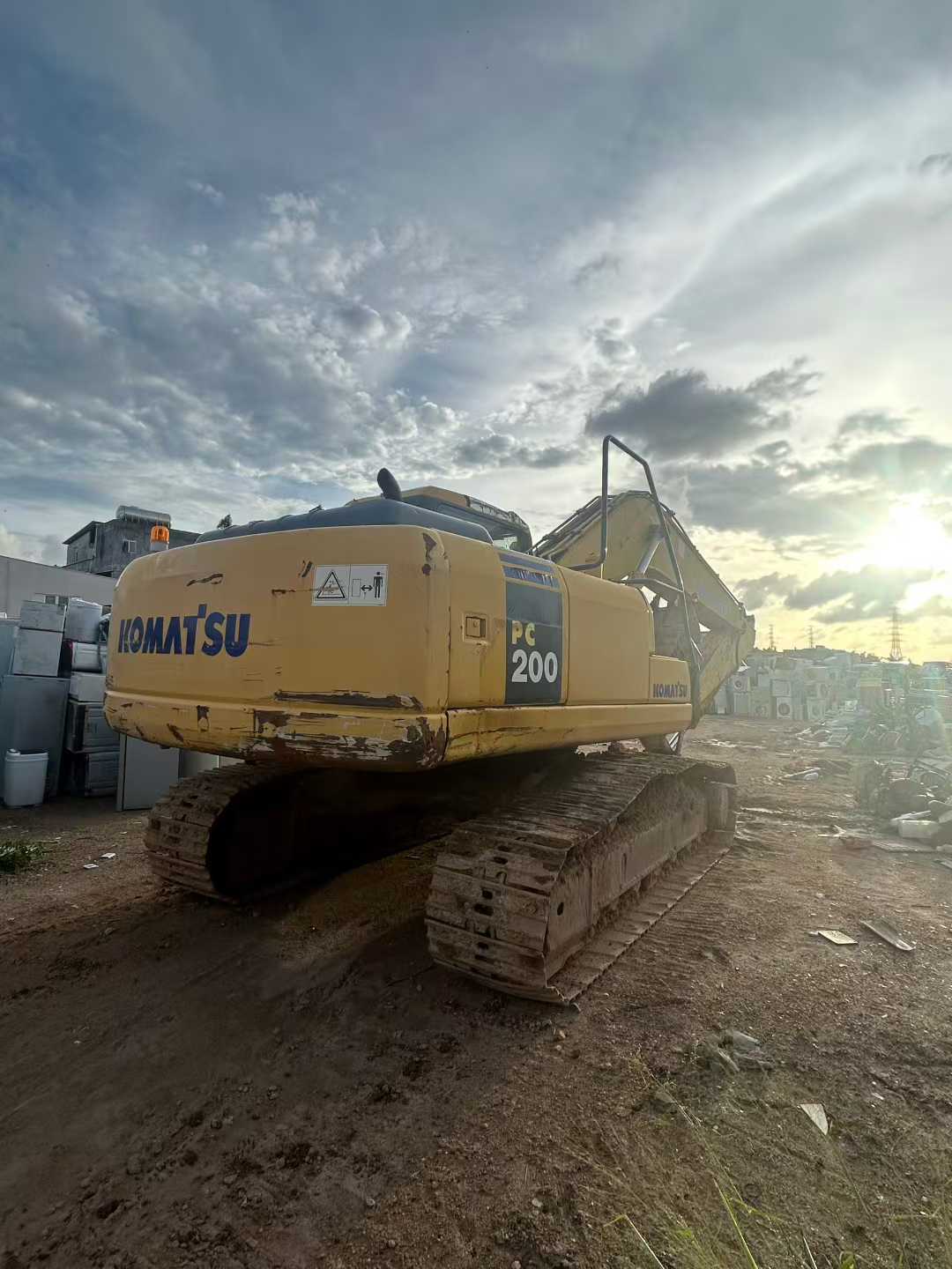 Used Komatsu PW200-7 Excavator 2016 Model / 2