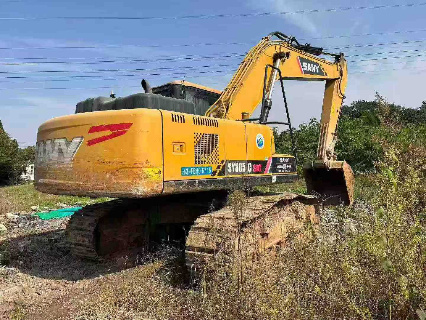 Used Sany SY200H Excavator 2021 Model / 9