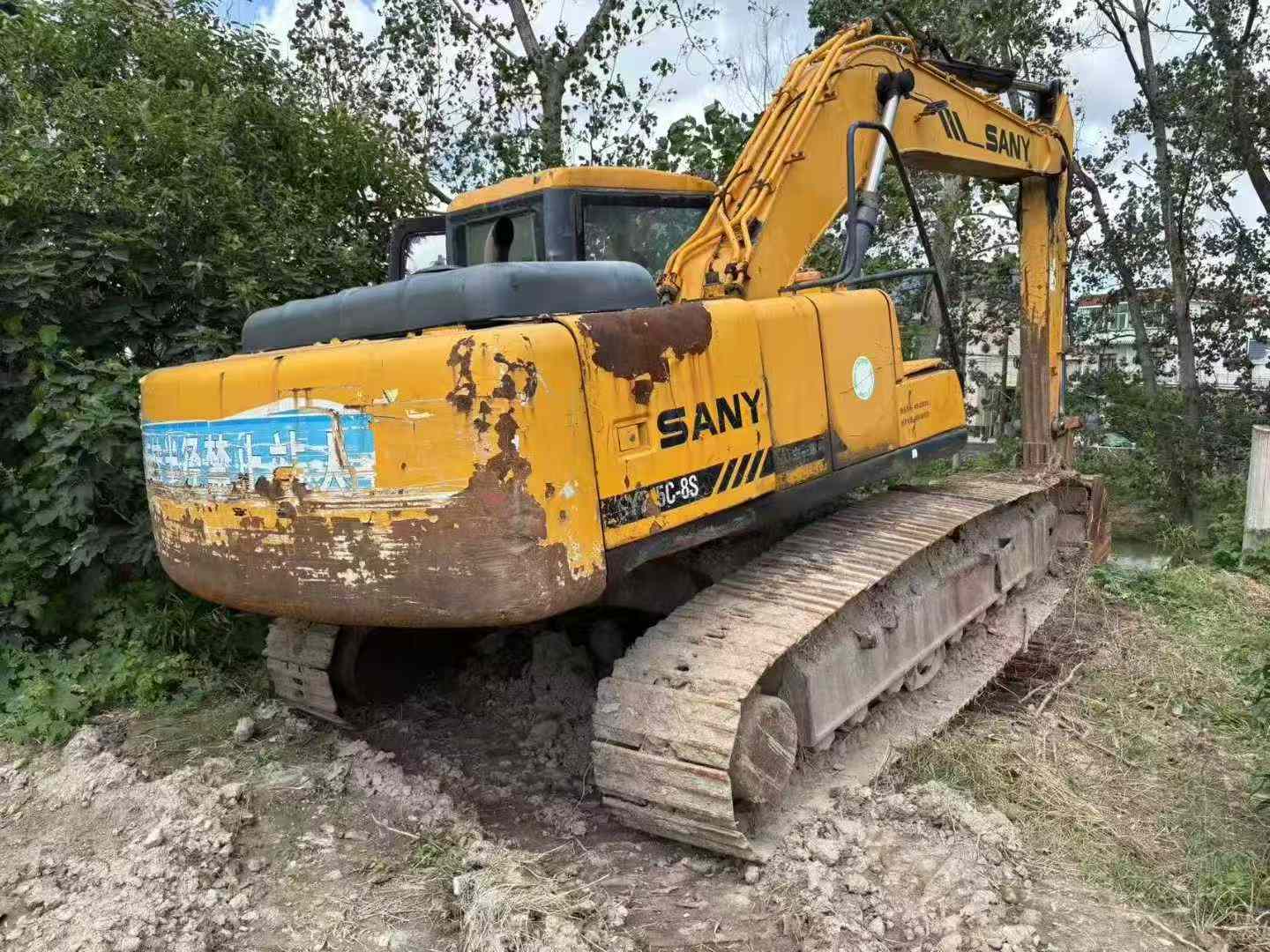 Used Sany SY215C-8S Excavator 2016 Model / 2