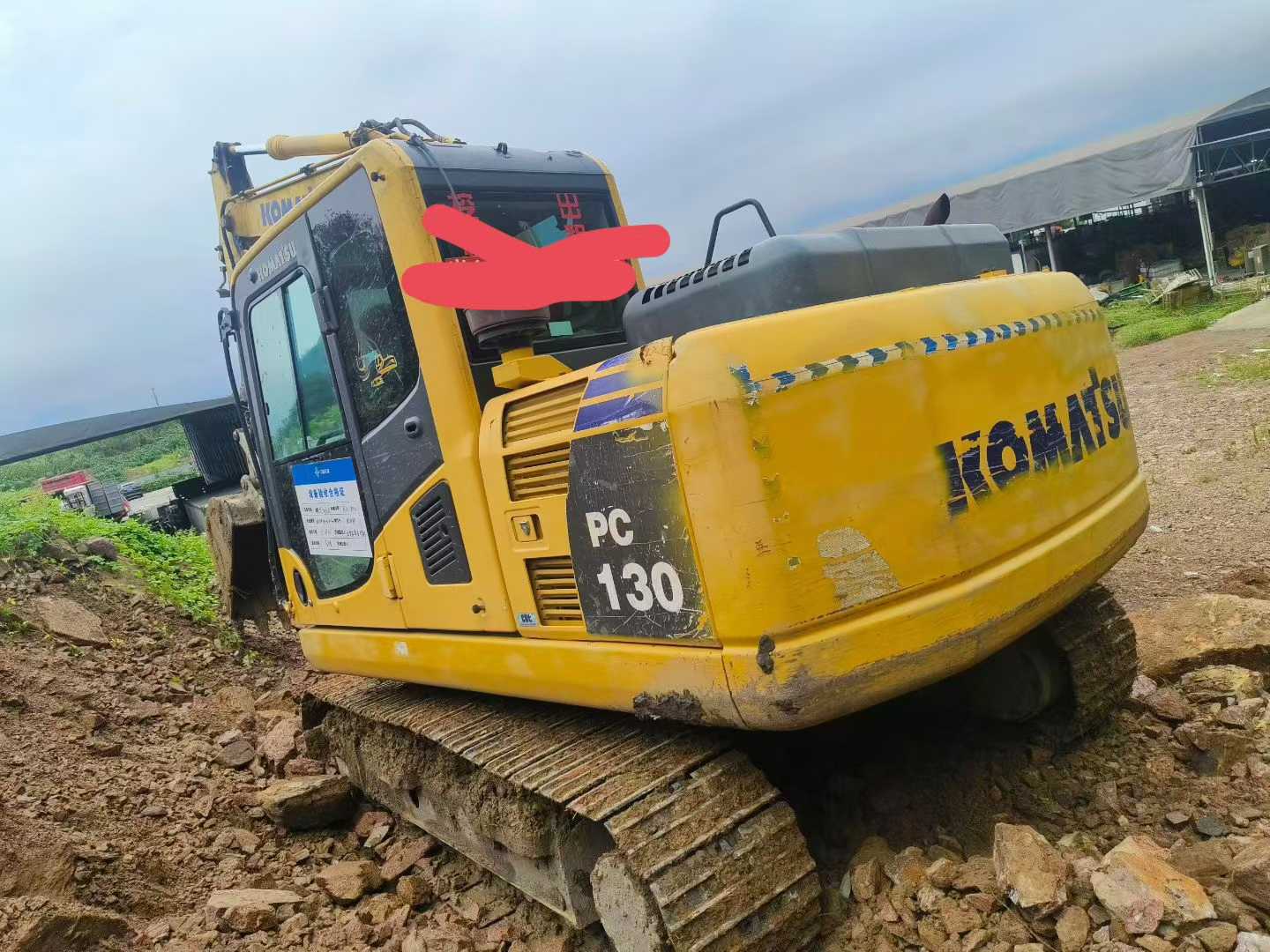 Used Komatsu PC110-8M0 Excavator 2018 Model / 9